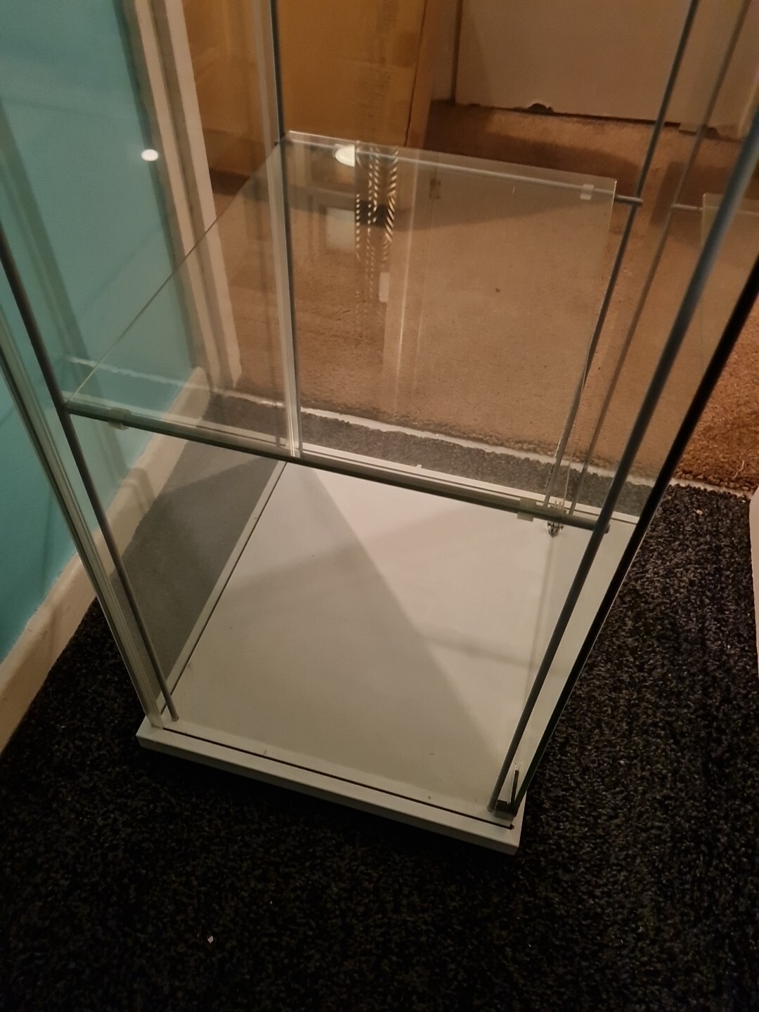 IKEA Detolf glass display eBay