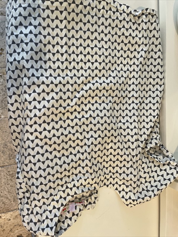 Bonpoint Size 10 Girls Top Shirt With Zipper In The Back Blouse Dress Shirt