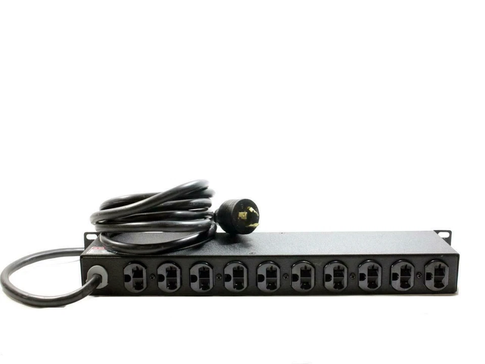 Geist BRN120-1026TL Power 1900W 110-Outlet 20A 120VAC Surge Protector Unit 29592 - Image 2 of 4