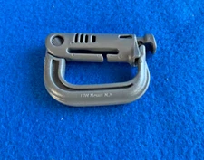 5 x GrimLoc D-Rings- ITW Nexus - US Military Issued Tan Carbiner Clip / Grimlock