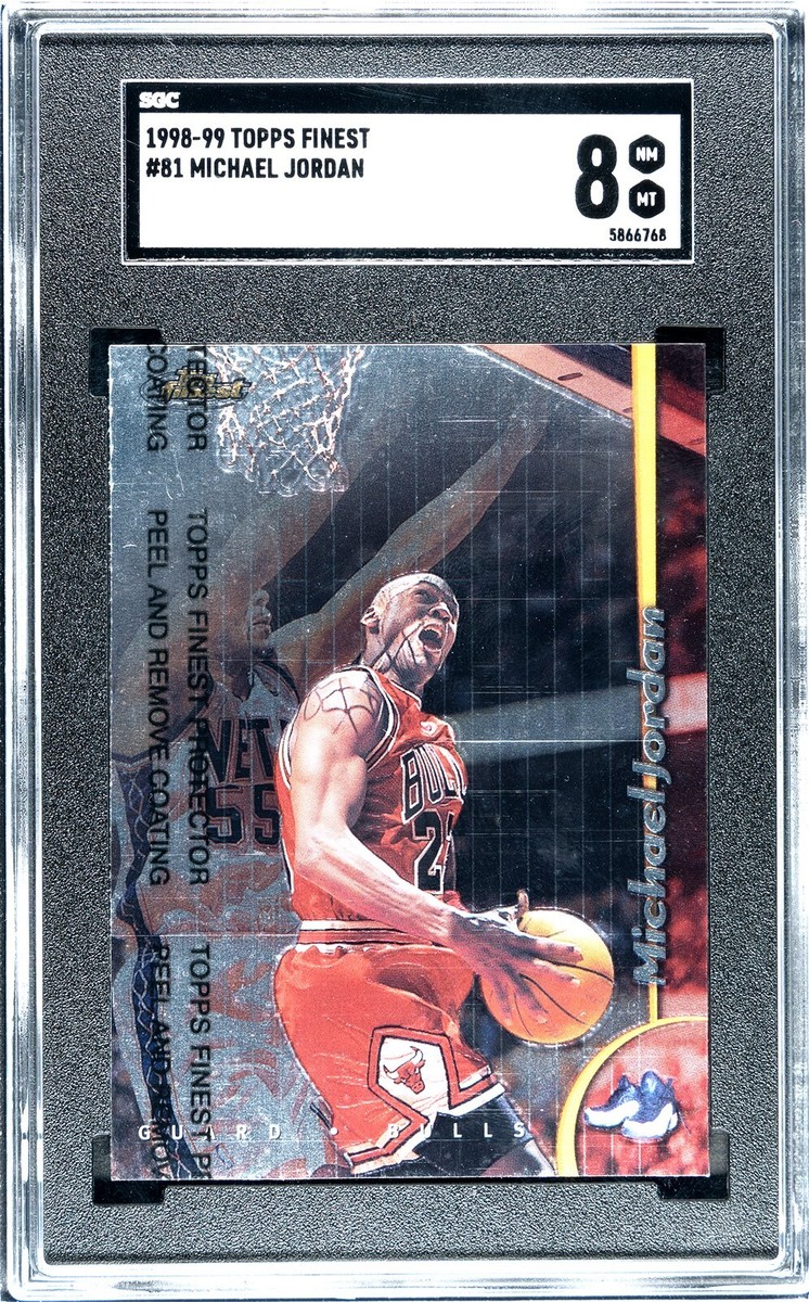 1998-99 Topps Finest - Michael Jordan #81 for sale online | eBay
