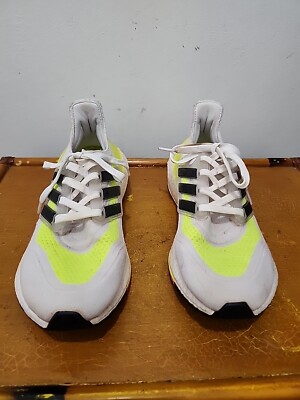 Adidas Womens Ultraboost 21 Solar Yellow US Size 6..5 FY0401 Store Display Shoes