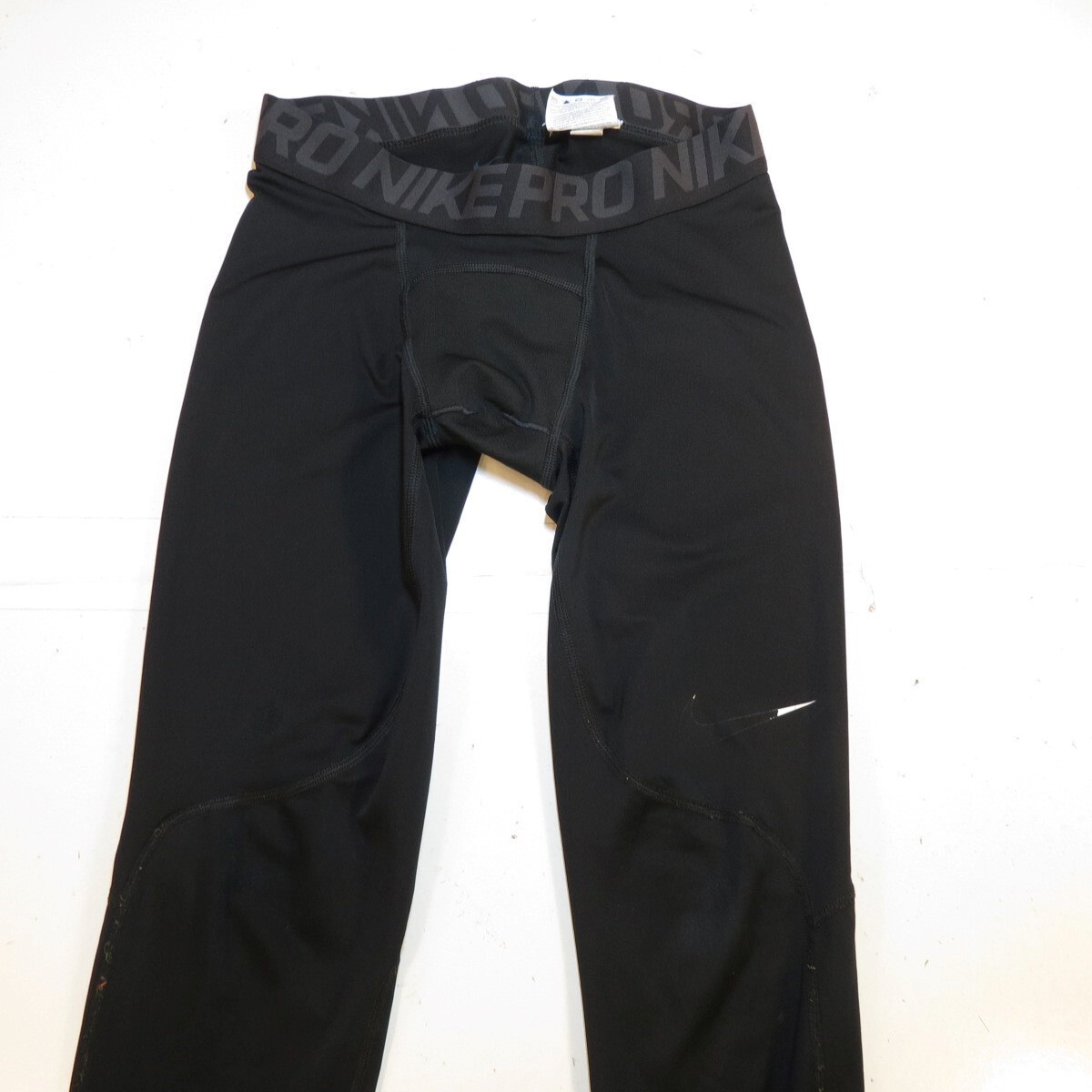 ポケット NIKE PRO DRI FIT GYM WORKOUT ATHLETIC TIGHT PANTS Mens S Black | eBay