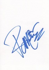 Pitbull "Rapper" Autogramm signed 10x15 cm Karteikarte 