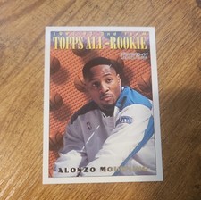 1993-94 Topps Gold All Rookie Team Alonzo Mourning #177 Charlotte Hornets
