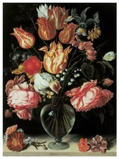 Poster print.Home Room Interior design.Flower bouquet vase.6492