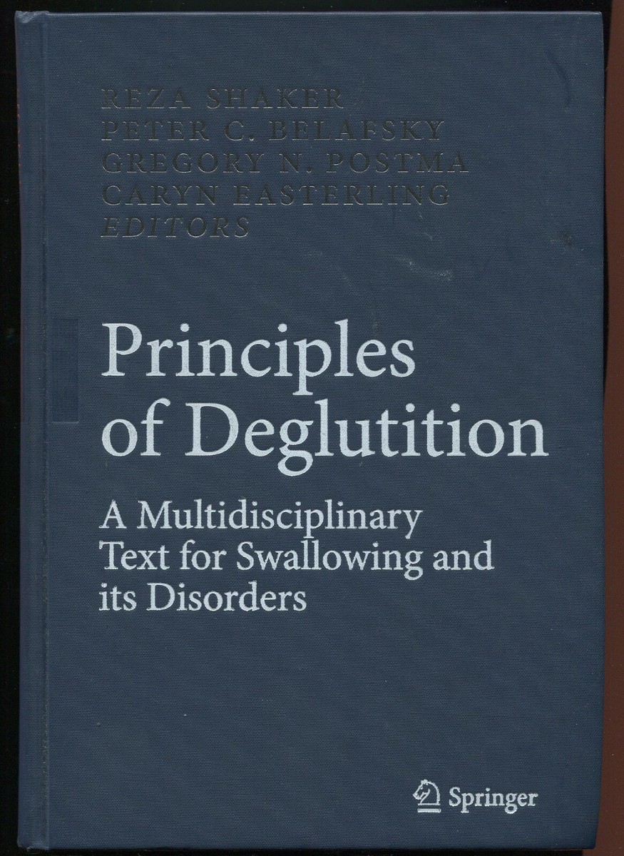 洋書 Principles of Deglutiton Principles of Deglutiton