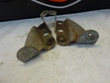 Vintage Harley Panhead Shovelhead Sportster WINDSHIELD Side Mounting Brackets