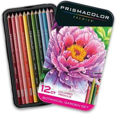 Prismacolor Premier Buntstift Set 12 Farben Botanical Blending Art