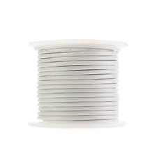14 AWG Gauge Solid THHN Wire White 100 ft 0.102" 600 Volts Building Wire