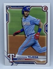 2021 Bowman Anderson Tejada Rangers #33 RC Rookie Card NM-MT or Better
