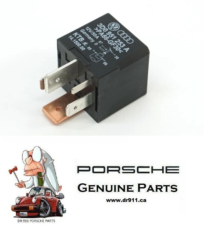 New Genuine Porsche STARTER Relay 95561502700 / 955-615-027-00 OEM 