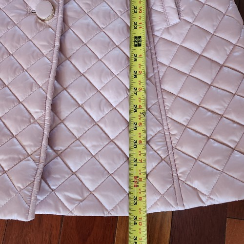 Kate Spade Steppjacke Rosebud hellrosa Logo Knopf Schleife XL TOP - Bild 15 von 19
