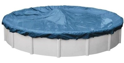 Robelle 3524-4 Winter Round Above-Ground Pool Cover, 24-ft, 01 - Super