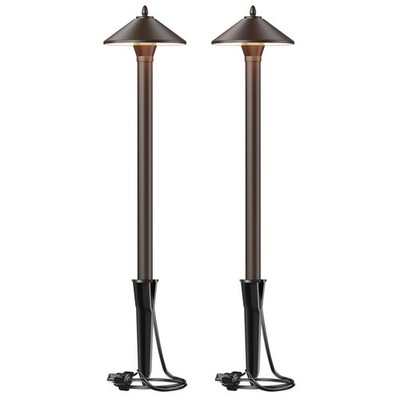 Malibu C Malibu Voltage Pathway Lights 10W Pro Style Halogen Landscape Lighting