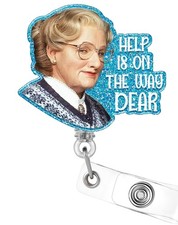 Plifal Funny Badge Reel Holder Retractable with ID Clip for Nurse Nursing - C...