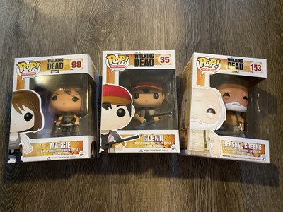 The Walking Dead Funko Pop Vinyl - Maggie, Glenn, Hershel Greene  NEVER OPENED