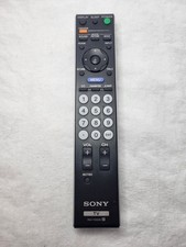 Sony TV RM-YD026 TV Remote Control Genuine Black Tested Works