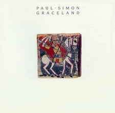 Paul Simon Graceland German 1st Press Embossed Near Mint Warner Vinyl LP