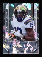 2021 Leaf Metal Draft Silver Crystals /50 Jabril Cox #BA-JC1 Auto 1y1