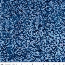 Expressions Batiks BTCB1011 Capri Blue Riley Blake