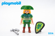 PLAYMOBIL Cavaliere Medievale Drago Verde LIKE_NEW