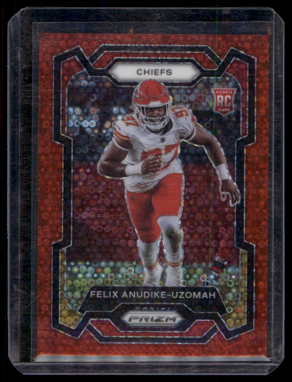 Felix Anudike-Uzomah Panini Prizm #349 No Huddle Red