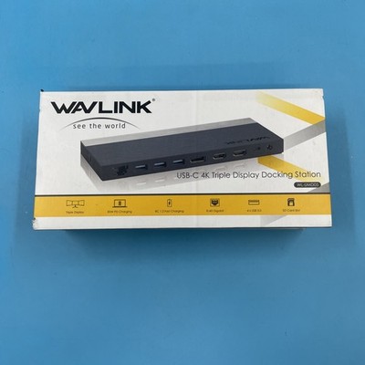 WAVLINK USB-C Triple Display Docking Station (WL-UMD05)