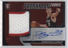 2024 Panini Totally Certified Mirror Red /75 Donovan Clingan #FFS-DON Auto 1t23