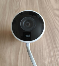 Google Nest Cam Indoor/Outdoor Surveillance Camera - White With Cable