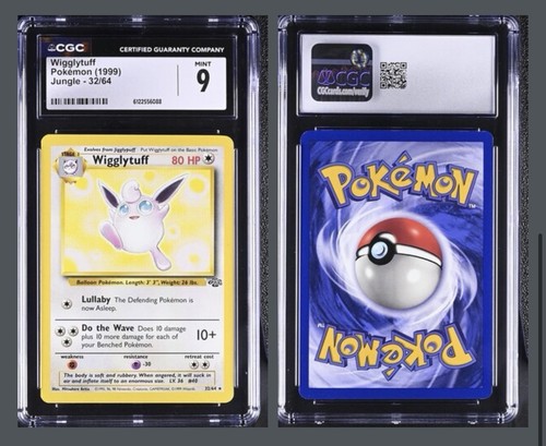 Wigglytuff (Unlimited) graded CGC 9 for sale on eBay