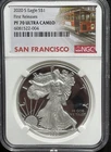 2020-S $1 SILVER AMERICAN EAGLE Trolley Car NGC PF70 Early Releases : 06600