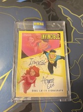 Invincible Atom Eve Dual Laser Signagraph Card NSCC-10 (41/100)