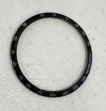 Tag Heuer Bezel Insert CV2010 Black Carrera Chrono Authentic