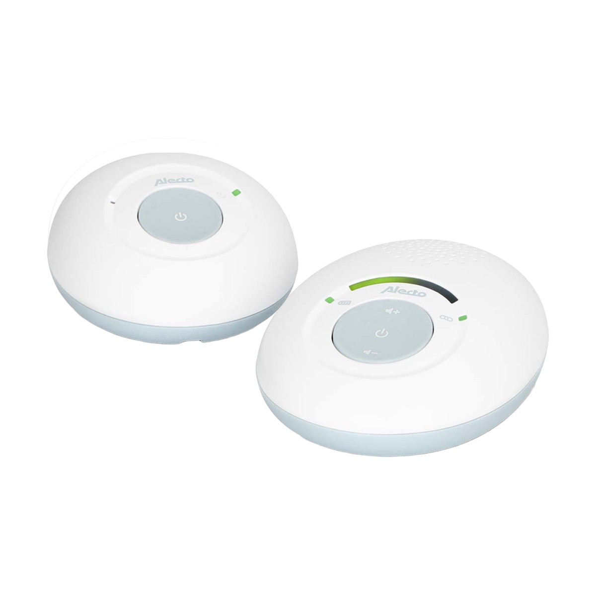 Écoute-bébé audio DECT Alecto blanc avec technologie Full Eco