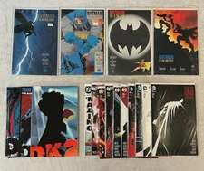 BATMAN THE DARK KNIGHT RETURNS 1-4 & DK2 & DK3 THE MASTER RACE 1-9!!!