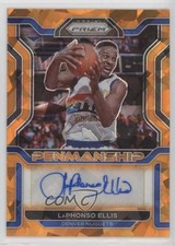 2021-22 Panini Prizm Penmanship Orange Ice LaPhonso Ellis #PM-LEL Auto 0us8