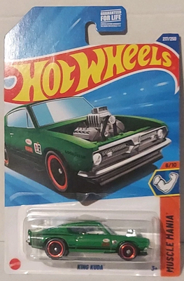 Hot Wheels 2025 Green King Kuda 217/250 Muscle Mania 6/10 | eBay