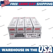 4PCS NGK Laser Iridium Spark Plugs 94124 ILKAR7L11 For Mazda CX-30 CX-5