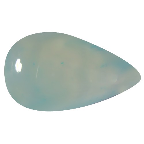 35.02 Cts Flashing Pattern (34 x 19 mm) Natural Calcedony Agate Loose Gemstones - Picture 1 of 5