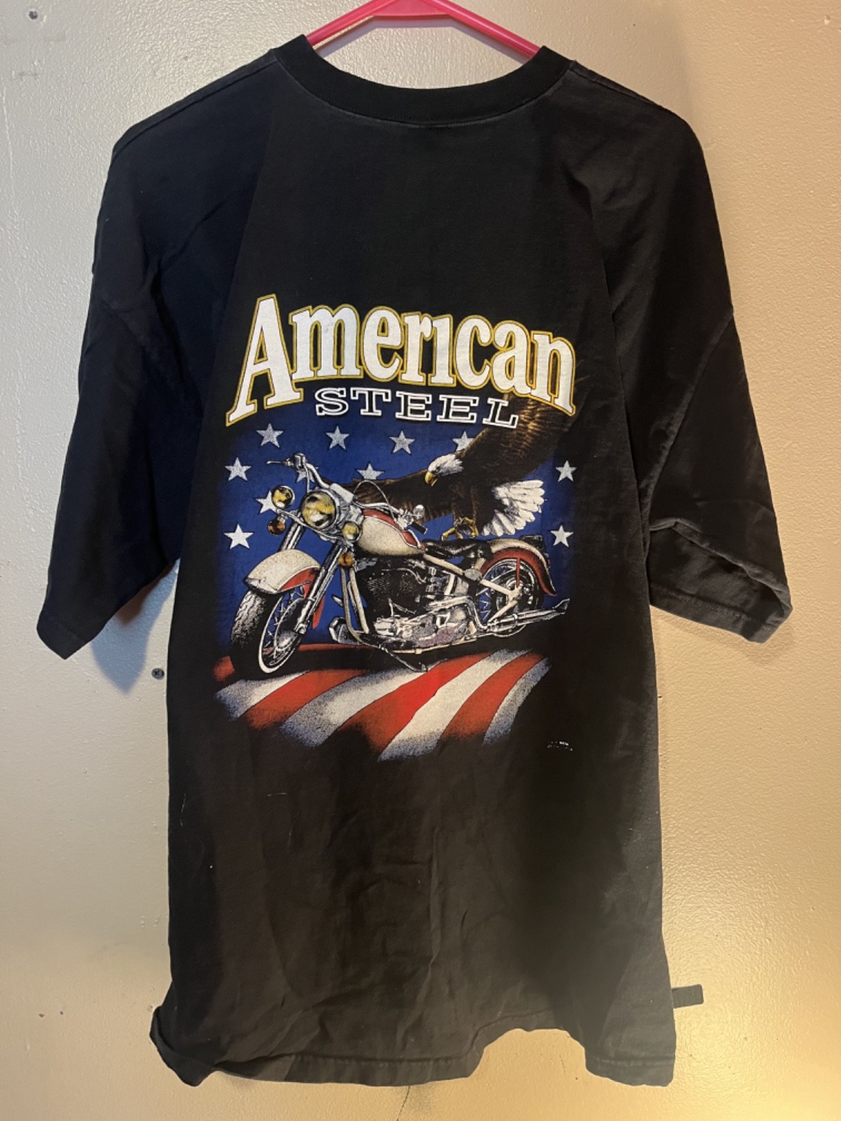Vintage 1998 Daytona Beach Bike Week American Steel T Shirt XL Motorcycle