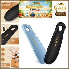 Plastic Shoe Horn 7.3 Inch ABS Travel Portable Shoehorn for Kids Men Women