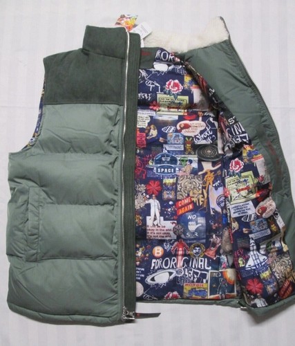 ROBERT GRAHAM Men's Forest Green Puffer Vest RGF23R82 - Picture 5 of 19