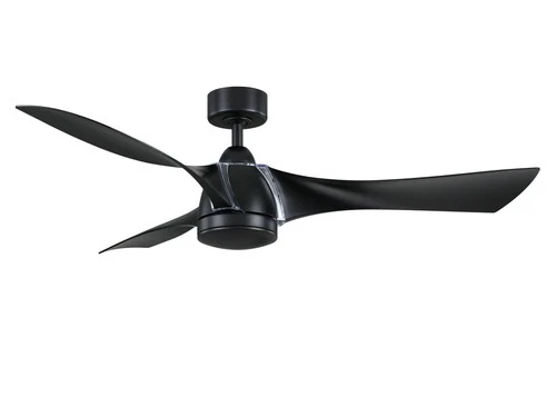 56" Fanimation Klear Black Outdoor CCT LED Smart Ceiling Fan - Picture 2 of 2