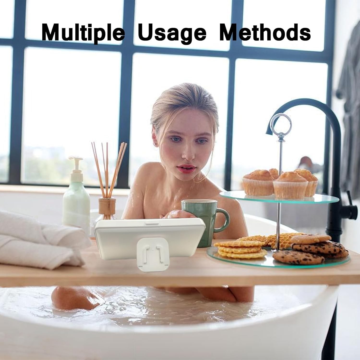 High Sensitivity Waterproof Shower Phone Holder - Fits All Smartphones (4"-6.7")