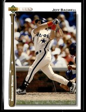 1992 Upper Deck #HR25 Jeff Bagwell Homerun Heroes Baseball Card 1303R
