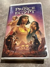 The Prince Of Egypt VHS 1999 Clamshell DreamWorks Vintage ***TESTED***
