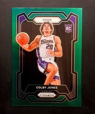 2023-24 Panini Prizm - Colby Jones #160 Green Prizm (RC)