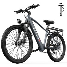 500W Motor 10.4AH 22MPH 26'' Mountain Electric Bicycle for adult 40 Miles E-Bike