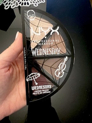 NYX Wednesday Contour Palette SGPC01 Matte Pressed Powder 0.10 oz 12M PAO